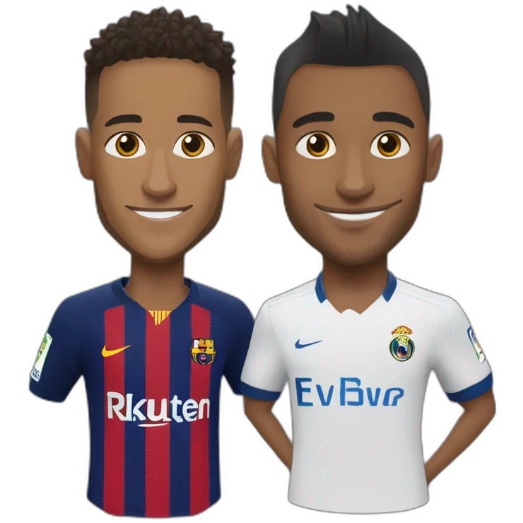 Neymar jr et vini emoji