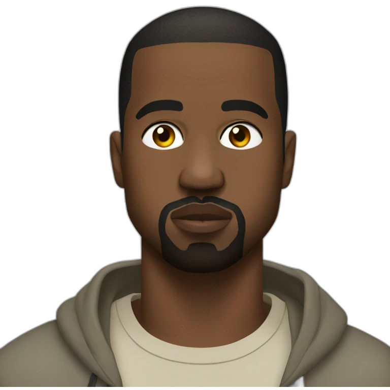 Kanye west fachee emoji