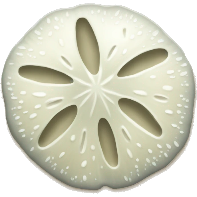 Sand dollar emoji