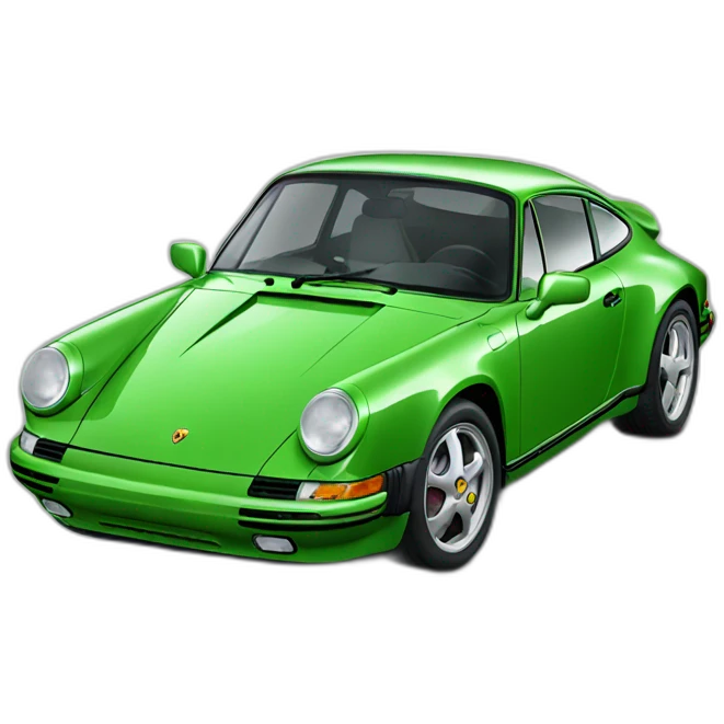 green porsche emoji
