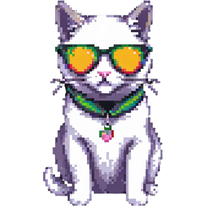 cat wearing sunglasses emoji