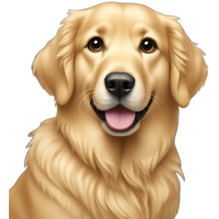 Golden retriever emoji