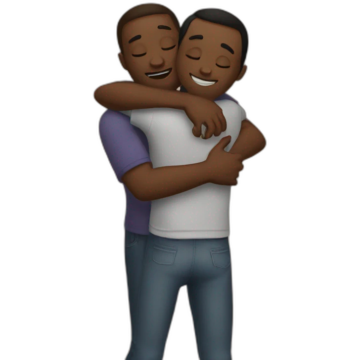 Hug relationship emoji