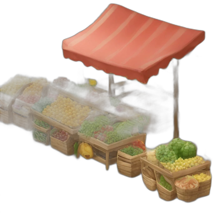 Sylvanian market emoji