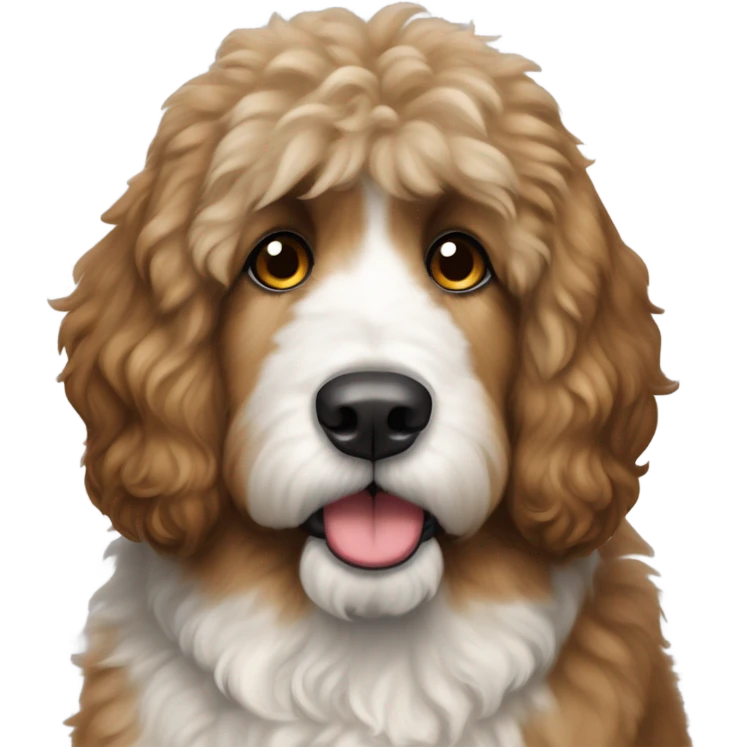 St berdoodle dog emoji