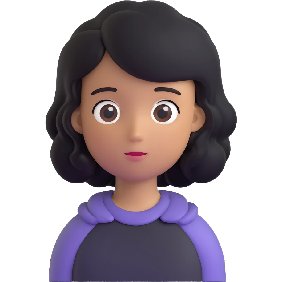 Hair hero emoji