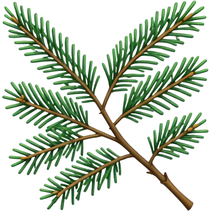 spruce branch emoji