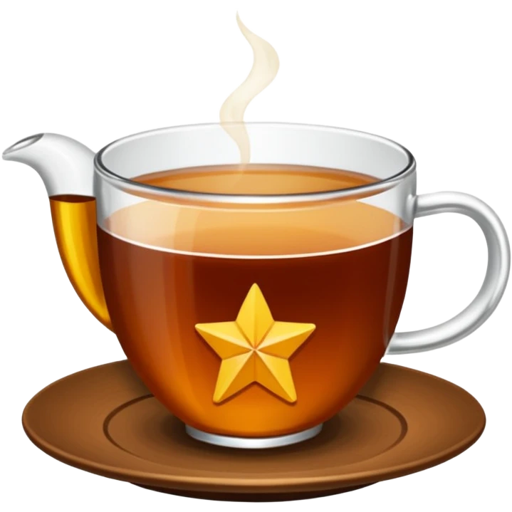  çay ince bardakta emoji