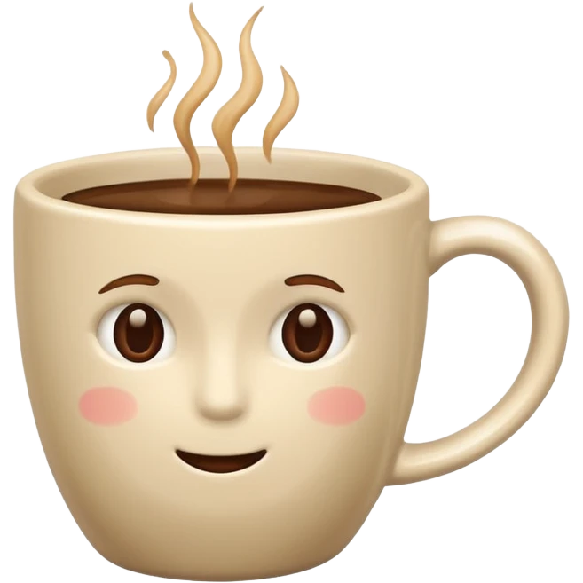 Beige cup emoji