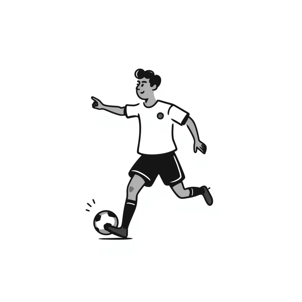 Cristiano Ronaldo, famous footballer emoji