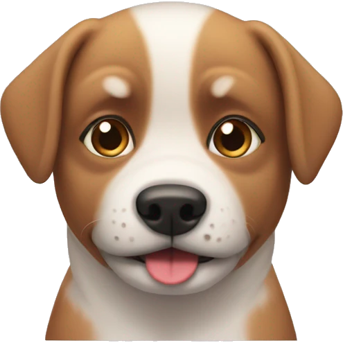 Down syndrome dog special needs emoji