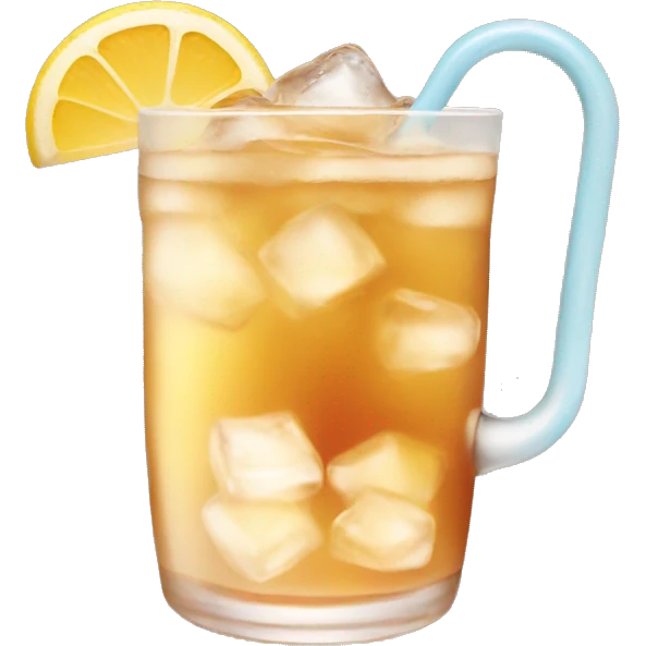 Chanel ice tea emoji