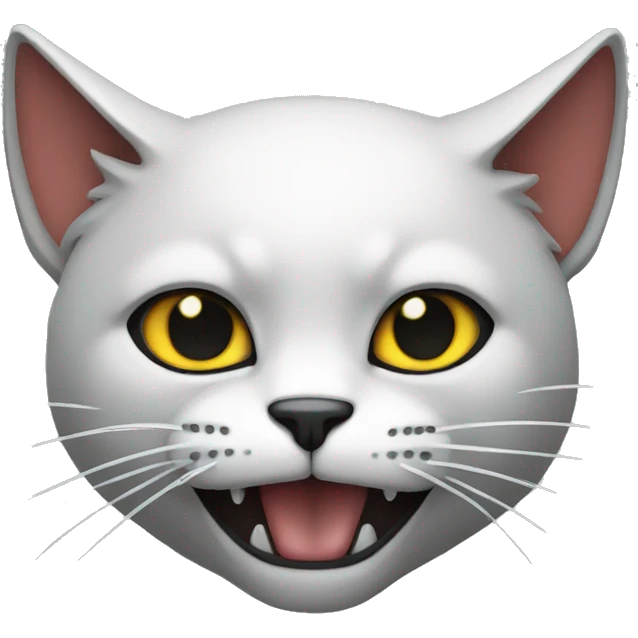 metal music cat emoji