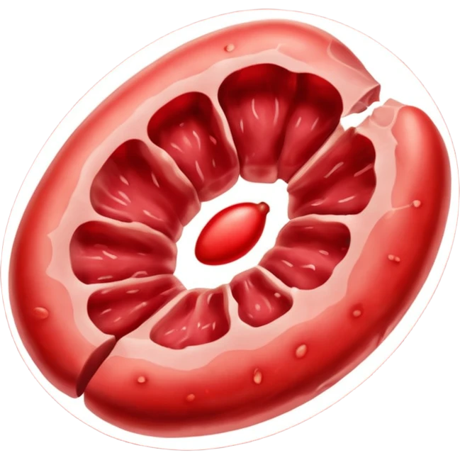 raw ovary meat emoji