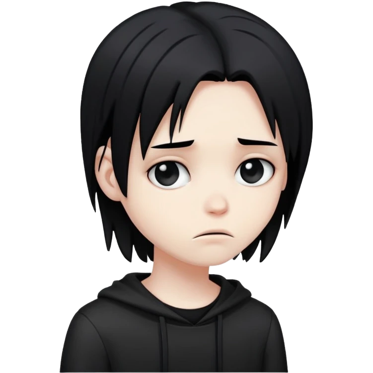 Depressed emo emoji