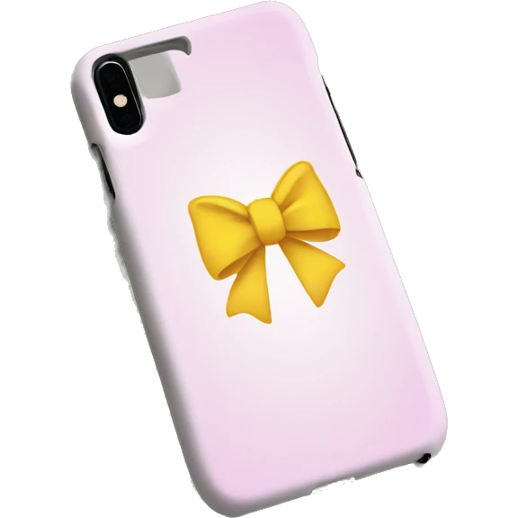 Bow phone case emoji