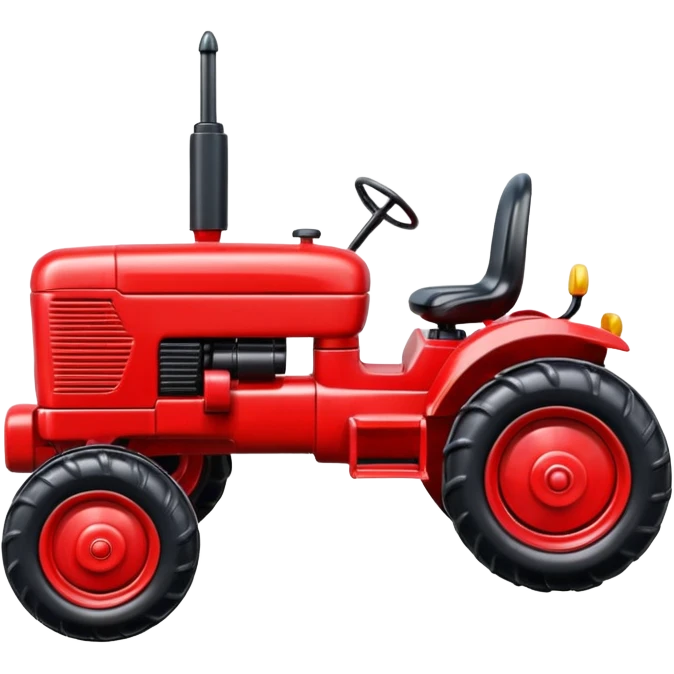 plastic toy  tractor emoji