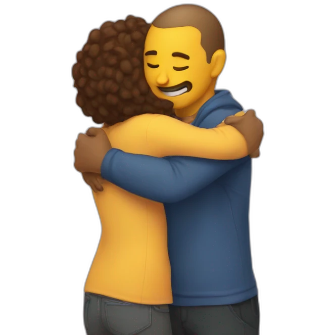 Hug emoji