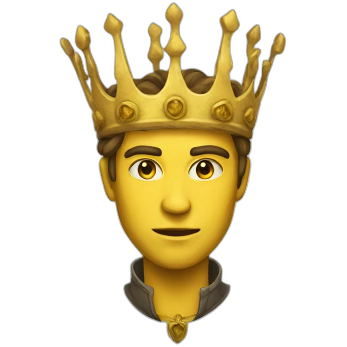 THE YELLOW KING emoji