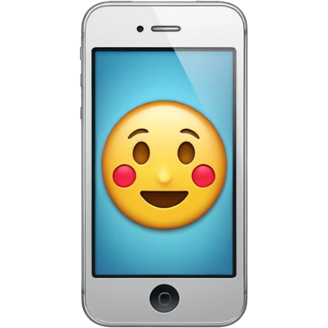 emoji de un celular iphone emoji