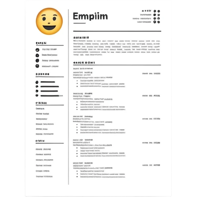 resume on paper emoji