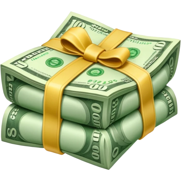 a wad of money  emoji