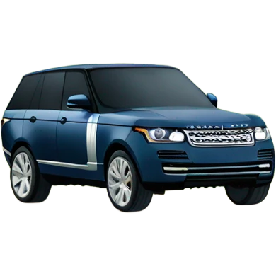A ranger rover on an unknown road emoji