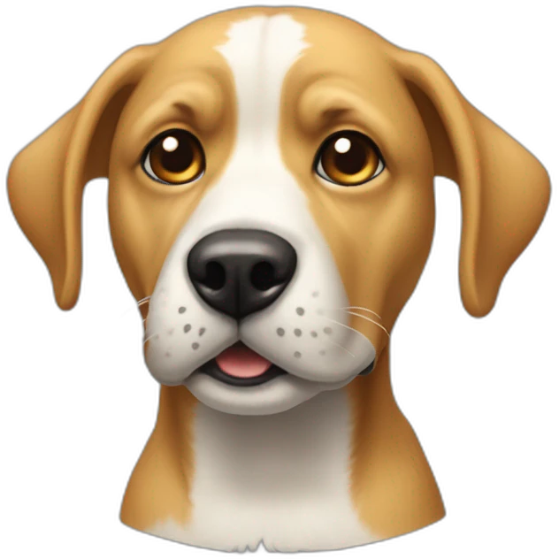 Chien squelettique emoji