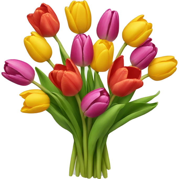 Tulip bouquet  emoji