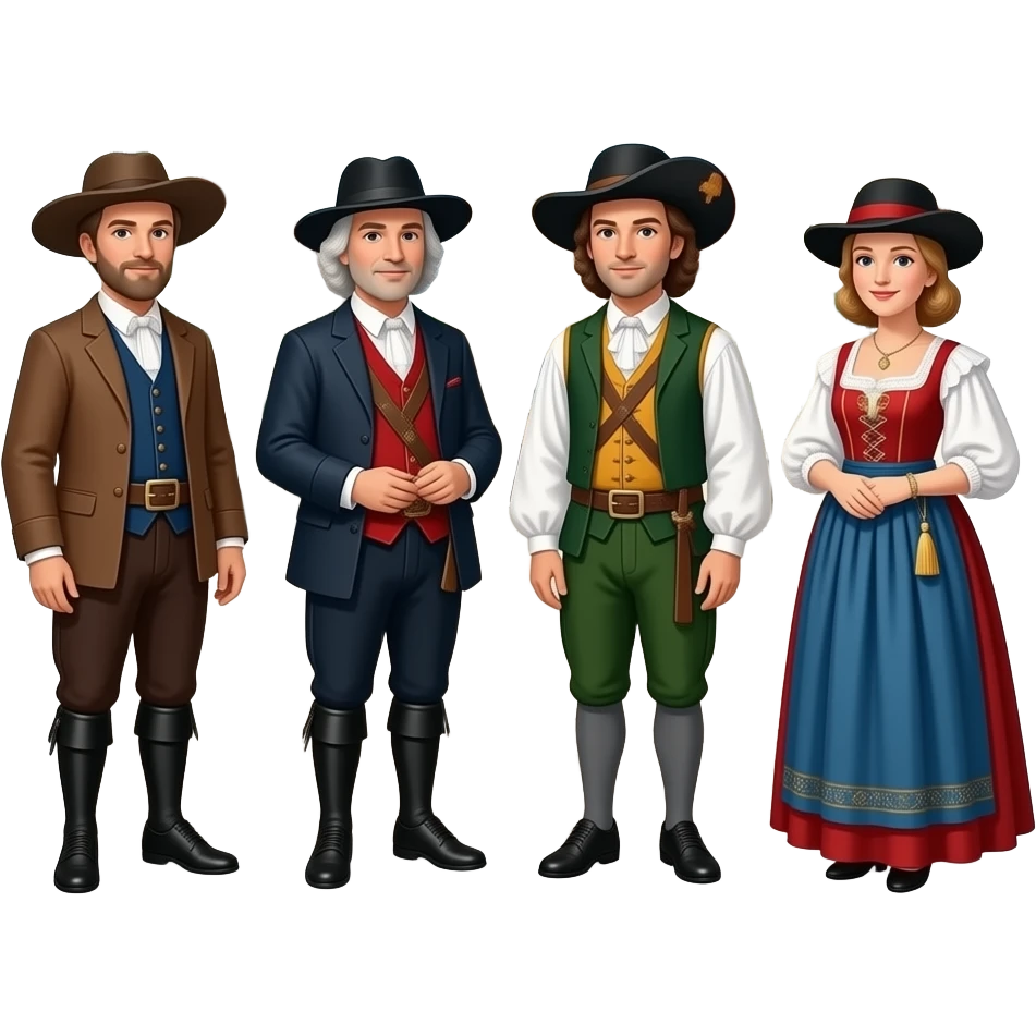 Schaffhausen People in 1600 emoji