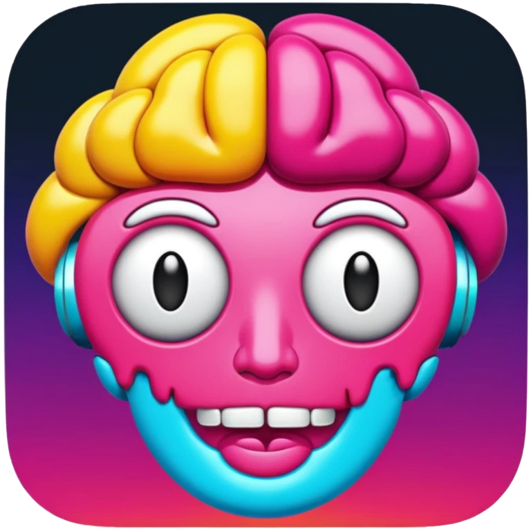 A 67 brainrot emoji
