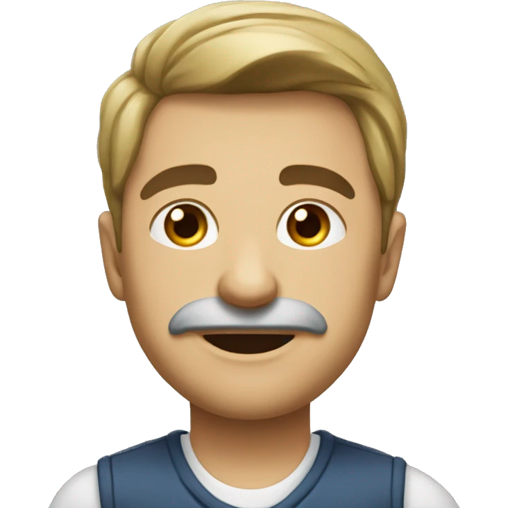Блондинка целует брюнета emoji