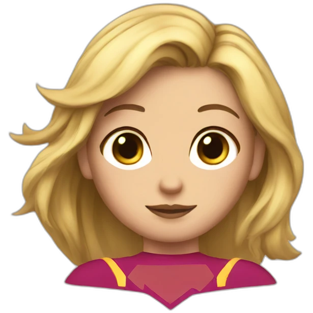 supergirl emoji