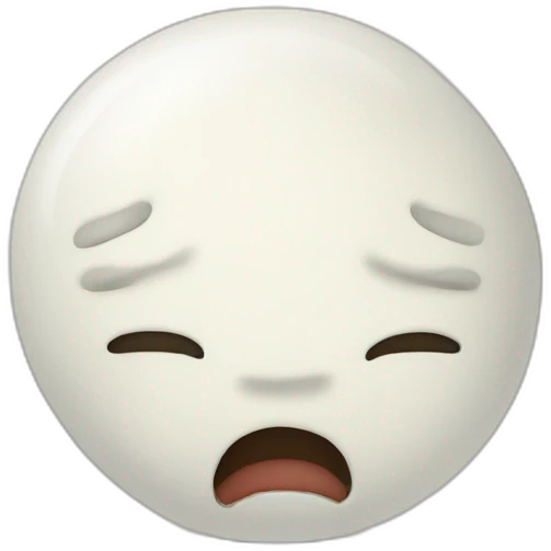 Complaining Mozzarella emoji