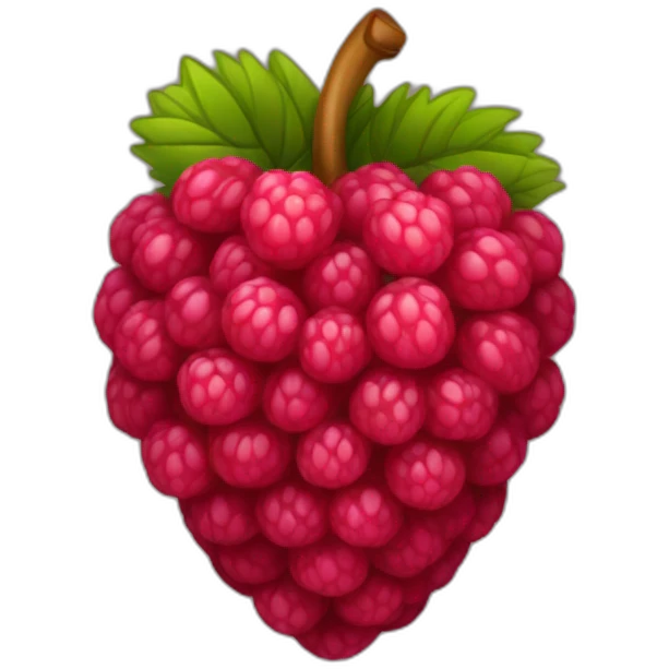 Raspberry emoji