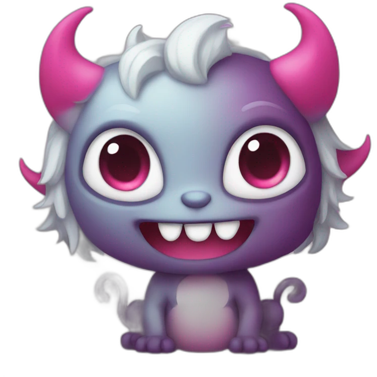 Cute demon  emoji