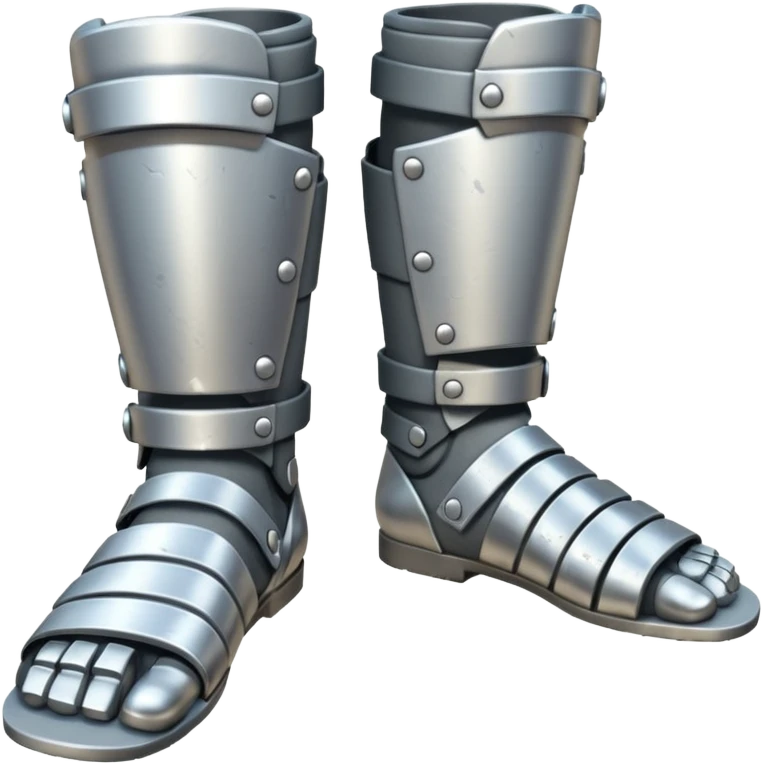  Feet armor Emoji fantasy pixel art style emoji