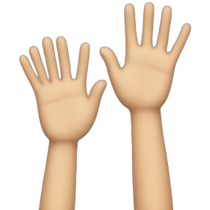 self high five emoji