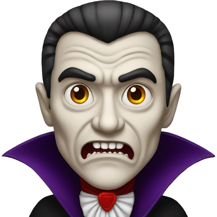 freaky dracula emoji