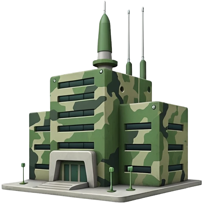 green military headquarters emoji