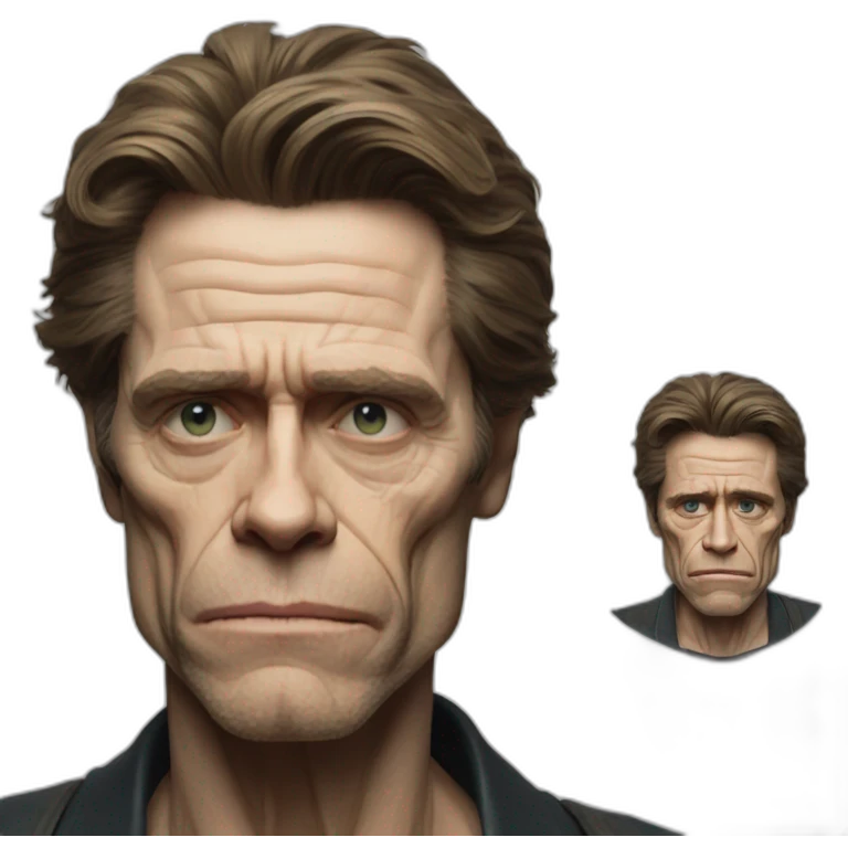 Sad Willem dafoe emoji