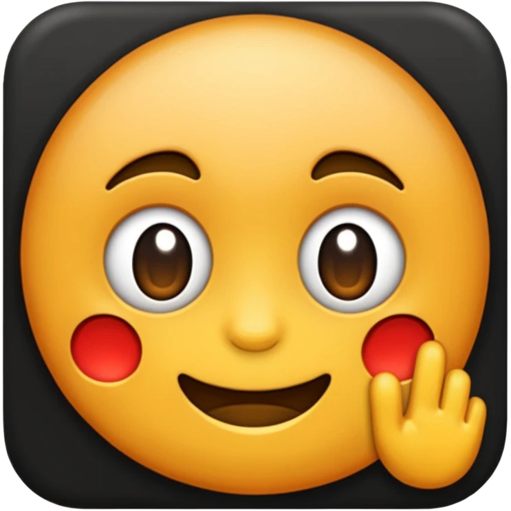 slightitly darker tone emoji