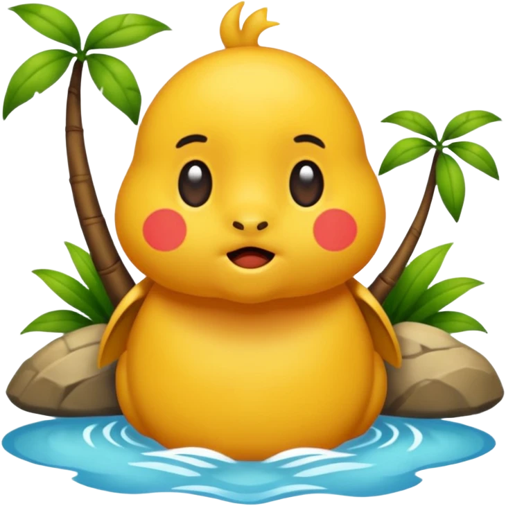 Black Woman with massive boobs and a massive ass who is naked and is getting fucking by a white naked male emoji