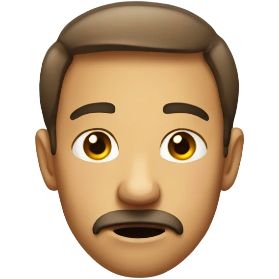 Face disappoint emoji