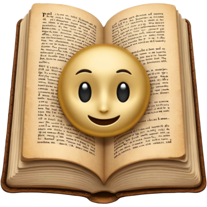 Perl in a open book emoji