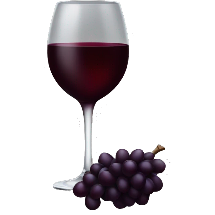 dark red wine emoji