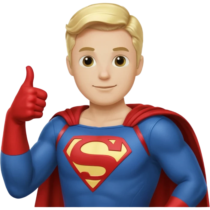 Homelander in his superhero suit doing thumbs up  emoji
