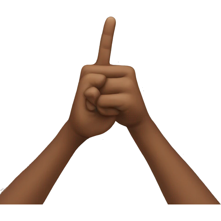 3 finger salute emoji