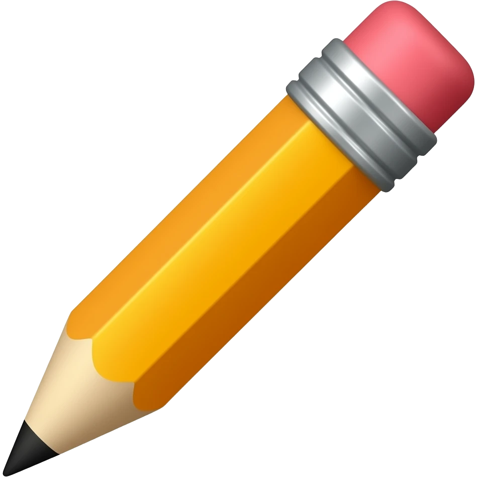 pencil emoji
