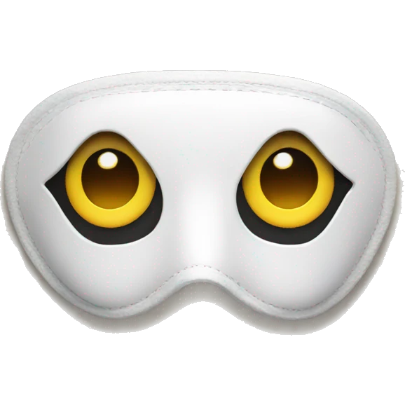sleep mask  emoji